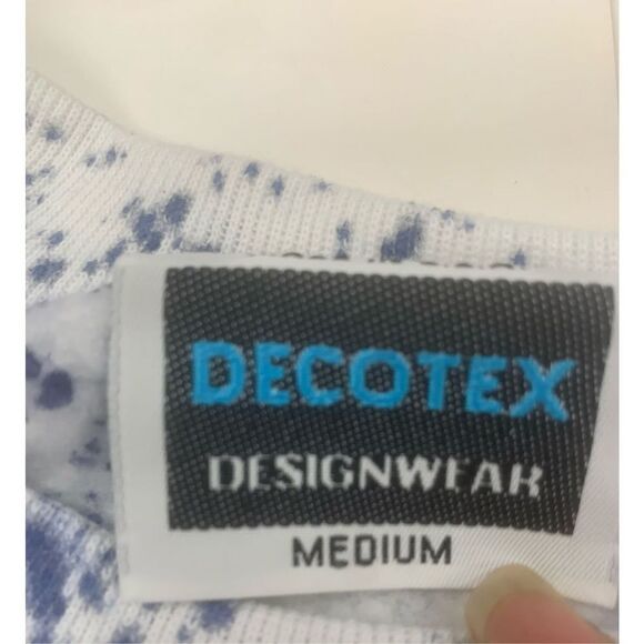 Vintage NWOT Paint Splatter Sweatshirt - Picture 5 of 8